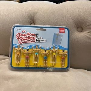 Drinking Buddies drink markers. !!!FIRM